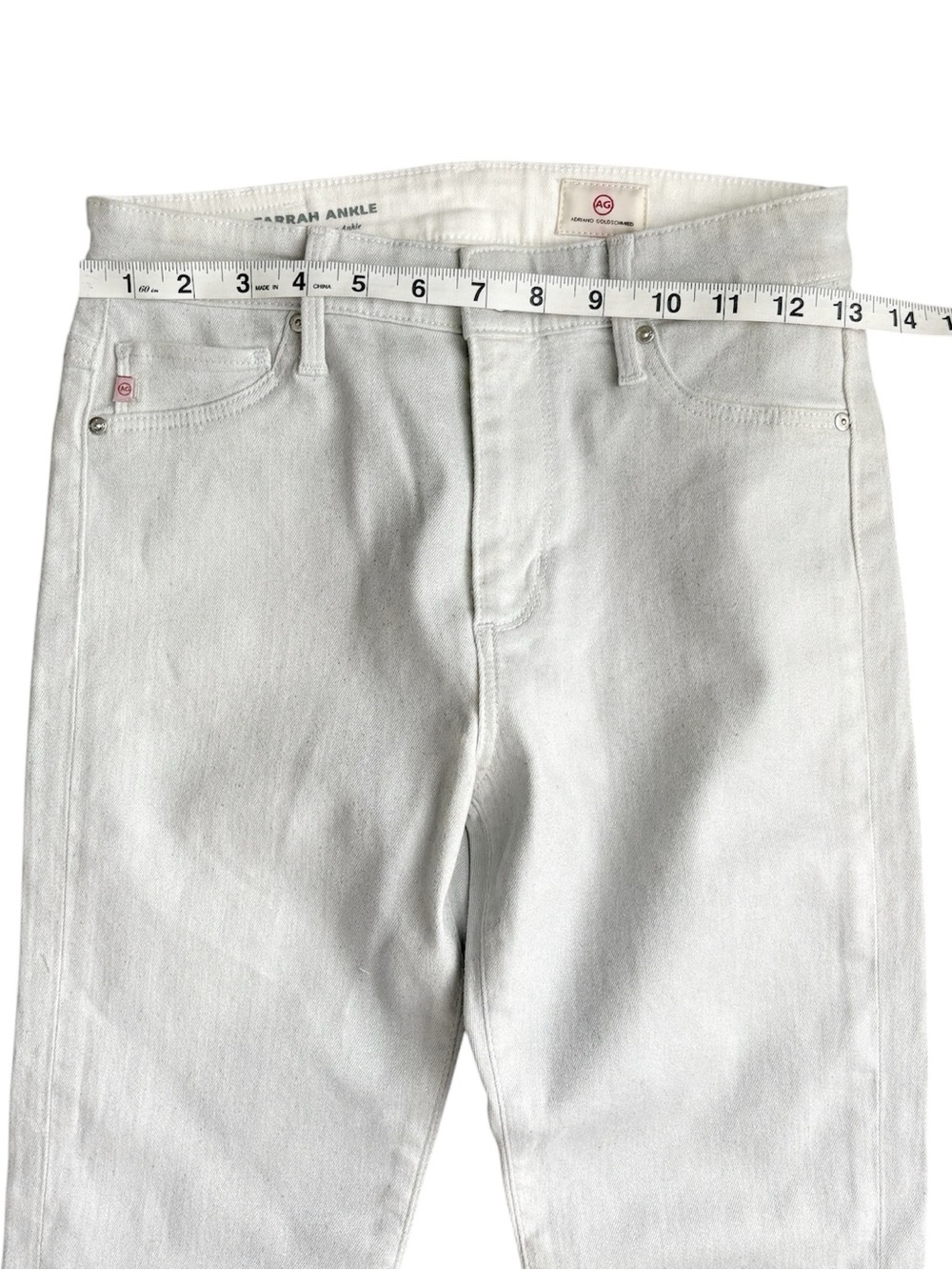 AG Farrah Ankle High Rise Skinny Jeans! Retail $225 - Picture 5 of 11